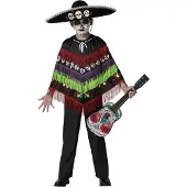 Atosa Déguisement De Garçon Skeleton Musical Fun