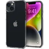Spigen ACS04677 étui pour téléphone mobile (6.1") Couverture Transparent (Apple iPhone 14), Coque pour téléphone portable, Transparent