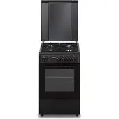 Oceanic OCEACG50GW, table de cuisson à gaz, 4 brûleurs, four à gaz de 45 litres, blanc, 49,8 x 61 x 86 cm