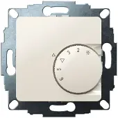 Eberle Controls Eberle UTE 1031-RAL1013-G-50 Thermostat d'ambiance encastré 5 à 30°C, Thermostat, Blanc