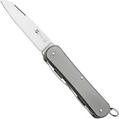 FOX Vulpis FX-VP130-3TI, M390, Sandblasted Titanium, couteau de poche