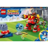 LEGO Sonic contre le robot de l'œuf de la mort du Dr Eggman