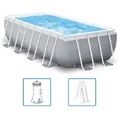 Intex Ensemble de piscine Prism Frame Rectangulaire 400x200x100 cm