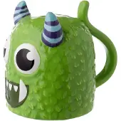 Puckator Monstarz monstre vert tasse en céramique renversée
