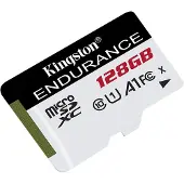 Kingston Endurance Micro Sd Class 10 128gb Memory Card Blanc