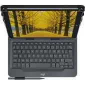 Logitech Coque Folio avec Clavier AZERTY Universelle 9-10 pouces