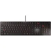Cherry KC 6000 Slim FR Schwarz - Schwarz (JK-1600FR-2)