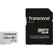 Transcend TS128GUSD300S-A mémoire flash 128 Go MicroSDXC NAND Classe 10