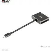 Club 3D Csv-1552 Switch Argenté One Size / EU Plug 220V