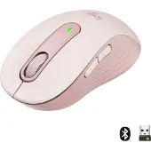 Logitech Signature M650 Souris Sans Fil Rose