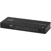 Aten 4 Port True 4k Hdmi Switch Adapter Noir
