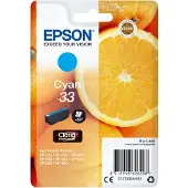 Epson 33 (C13T33424012) - Cyan - Cartouche d'encre