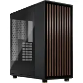 Fractal Design North Clear Pc Tower Case With Window Noir