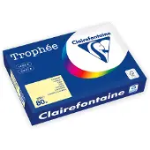 Clairefontaine Jaune A4 Papier couleur 210 g/m² (250 feuilles)