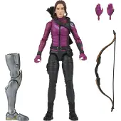 Hasbro Figurine d'action Marvel Legends MCU Disney Plus Kate Bishop de 15 cm avec 3 accessoires
