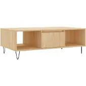 vidaXL Table basse chêne Sonoma 104x60x35 cm Bois composite