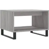 vidaXL Table basse Gris Sonoma 60x50x40 cm Bois composite