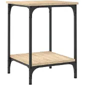 vidaXL Table basse chêne Sonoma 40x40x55 cm Bois composite
