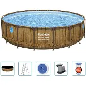 Bestway Ensemble de piscine Power Steel 549x122 cm
