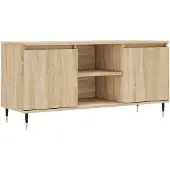 vidaXL Armoire TV Chêne Sonoma 104x35x50 cm Bois composite