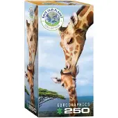 Eurographics Puzzle Baiser de la mère girafe, girafes, 250 pièces, 33 x 48 cm, 8251-0294