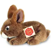 Sonstiges Lapin assis, brun, 19 cm, peluche