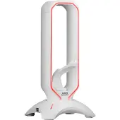 Mars Gaming Support pour casque de jeu MHHPROW RGB USB 3.0 blanc