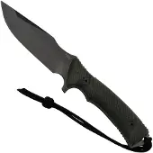ANV Knives Couteau M311 Spelter - Elmax DLC - Micarta Black, Black Kydex