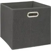 Generique Boîte Organisatrice Couleur Gris Foncé Pour étagère 31x31cm