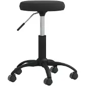 vidaXL Chaise de salle à manger noir velours