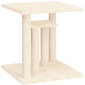vidaXL Arbre à chat avec plateformes Crème 50 cm