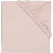 Jollein Drap-Housse Jollein Boxmatras Jersey Wild Rose-75 x 95 cm