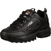 FILA Baskets basses 'Disruptor' rouge / noir / blanc