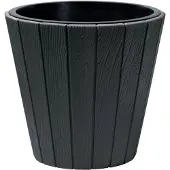 Prosperplast 54l Woode Collection 488x488x457 Mm Flowerpot Noir