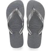 Havaianas Tongs TOP METALLIC femmes - Gris - 33 / 34