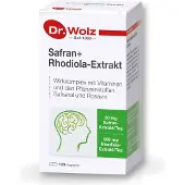 Dr. Wolz Gélules d'extrait de safran + rhodiola , 120 gélules