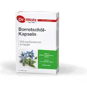 Dr. Wolz Gélules d'huile de bourrache Dr.Wolz, 60 gélules