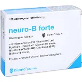Biomo pharma biomo neuro-B forte comprimés, 100 comprimés