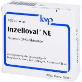 Köhler Pharma GmbH Inzelloval NE Comprimés combinés de minéraux, 100 comprimés