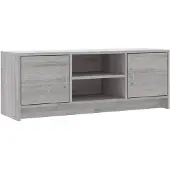 vidaXL Armoire TV Gris Sonoma 102x30x37,5 cm Bois composite