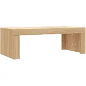 vidaXL Table basse chêne Sonoma 102x50x36 cm Bois composite