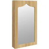 vidaXL Armoire à bijoux avec miroir montage mural 37,5x10x67 cm