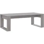 vidaXL Table basse Gris Sonoma 102x50x35 cm Bois composite