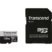 Transcend 128GB microSD avec adaptateur UHS-I