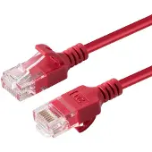 Microconnect - U/UTP CAT6A Slim 5M Red - Câbles réseau