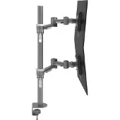Dataflex Support de bureau pour moniteur ViewMate Style (Tables, 24", 30 kg), Support de moniteur, Argent