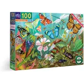 Eeboo Puzzle Amour Des Insectes 100 Pièces