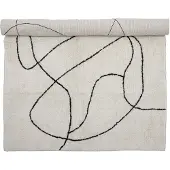 Bloomingville Viga Tapis | Blanc | Coton | 82059365