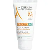 A-Derma Protect AC Fluide Solaire Visage Matifiant fluide matifiant SPF 50+ 40 ml