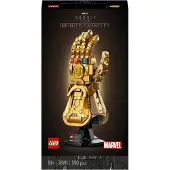 LEGO Marvel : Gantelet de l'Infini, maquette du gant de Thanos des Avengers, cadeau pour hommes et femmes et fans de super-héros, set de construction pour adultes, collection 76191